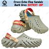 Crocs Sandali Crocs Echo Clog grigio corteccia 207937-0IP taglia unisex