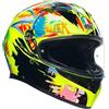 AGV CASCO K3 E2206 MPLK ROSSI WINTER TEST 2019 L
