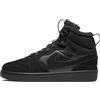 Nike Court Borough Mid 2 Boot Bg, Sneaker, Nero, 35.5 EU