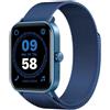 Smartwatch SW038F - Colore Azzurro - Assistente Vocale Alexa Integrata, Chiamate