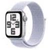 APPLE WATCH SE GPS 40mm CASSA ALLUMINIO ARGENTO CINTURINO SPORT LOOP NUVOLA AZZU