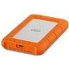LaCie Rugged USB-C disco rigido esterno 4 TB Arancione, Argento
