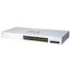 CISCO BUSINESS 220 CBS220-24T-4G SWITCH GESTITO L2 24 x 10/100/1000 + 4 x Gigabi