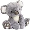HISTOIRE D'OURS - Peluche Koala - Nella Foresta Tropicale - Dimensione 35 cm - Colore Grigio - Morbido e coccolone per bambini e collezionisti - Idea regalo per tutte le età - HO2970