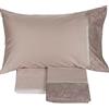 Fazzini GALUCHAT Completo lenzuola -2 piazze-ROSA BOHO