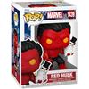 Funko Pop! Marvel: Holiday - Red Hulk - Figura in Vinile da Collezione - Idea Regalo - Merchandising Ufficiale - Giocattoli per Bambini e Adulti - Fumetti e Comic Books Fans
