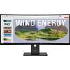 Lenovo Monitor Lenovo ThinkVision T34WD-40 LED display 86,4 cm (34") 3440 x 1440 Pixel Wide Quad HD Nero [64AEGAT1EU]