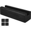 Angoily Cavalletto per specchio da trucco, supporto per specchio da pavimento, senza cornice, supporto per specchio in legno