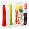 silikomart | Stampo in Silicone per Gelati e Ghiaccioli ICE LOLLY, Antiaderente, Confezione da 3 Stampi per Ghiaccioli, Easy Ice Cream, Ø 41 h 200 mm, Volume 216 ml, Made in Italy