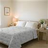 Italian Bed Linen Trapuntino Estivo Linea BASIC Made in Italy Copriletto Stampato in Morbida Microfibra - Trapunta Primavera Estate Mezza Stagione - Marble, Matrimoniale 250x240cm