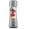 InnovaGoods® Frullatore portatile, Frullatore centrifuga da 380 ml di capacità e 17000 giri/min. Frullatori per succhi e frullati, Frullatore portatile ideale per la preparazione di Smoothie Maker, de