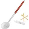 4BIG.fun XXL 65 cm schiumarola Schumovka + set di posate, mestolo in acciaio inox Kazan