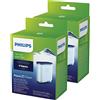 PHILIPS 2 X SAECO AQUA Clean di calcare e filtro d' acqua