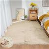 ORINOVA Tappeto Salotto Beige 150x215 cm Camera da Letto Morbido Grande Tappeto Lavabile Moderno Rettangolare