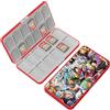 doepeBAE Custodia per Schede di Gioco, Custodie Giochi Switch, Switch Game Card Case, Scatola per Carte con Fodera in Silicone, Con 24 Slot per Cartucce di Gioco e 24 Slot per Schede SD (24H)