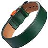 PIENOSOLE Bracciale da Uomo in Vera Pelle con Chiusura Regolabile in Acciaio Inossidabile - Made In Italy e Sostenibile - Fatto a Mano - Confezione Regalo Esclusiva in Carta Ecologica