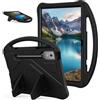 YKWXSC Custodia Bambini per Lenovo Idea Tab Pro Tablet 12,7 Pollici, Leggera in EVA Protezione Cover per Antiurto con Supporto e Tracolla per Lenovo Idea Tab Pro Tablet 12,7 Pollici, Nero