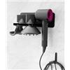 Nekuma Supporto per asciugacapelli Dyson Supersonic e accessori, montaggio a parete per asciugacapelli da bagno