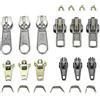 Maximex 7512500 Kit Riparazione Cerniere, 22 Pezzi, Metallo Zincato, Argento