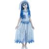 SMIFFYS Corpse Bride, costume Emily, Vestito e cerchietto con velo e accessori per capelli