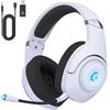 KAPEYDESI Cuffie PS5 Wireless, Cuffie Gaming per PC, PS4, PS5, Switch, Driver 50 mm, Cuffie Gaming Bluetooth 5.2, PC Cuffie con Microfono , Archetto Regolabile, Jack Audio 3.5 mm, Cuffie Gaming Cablate