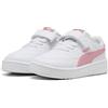 PUMA Court Lally AC+ Inf, Sneaker Bimba 0-24, White-Poised Pink, 26 EU