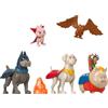 Fisher-Price Dc comics DC League of Super-Pets Figure Multi-Pack, Giocattolo per Bambini 3+ Anni, HGL00