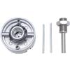 LIZEALUCKY Mini tornio set in lega acciaio in lega 3 mascella mandrino branchi in legno macinato di fresature