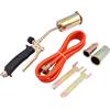 POFET Kit bruciatore da tetto in feltro, torcia a gas a braccio lungo, bruciatore di erba, fiamma di propano tubo da 2 m, torcia a gas