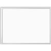 U Brands Basics Dry Erase Board, 58,4 x 43,2 cm, in melammina, Surface, Silver aluminum Frame 23 x 17 Inches White