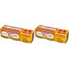 Plasmon Omogeneizzato Frutta 4 frutti 80g 24 Vasetti con Frutta selezionata, 100% naturale, con aggiunta di Vitamina C (Confezione da 2)