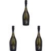 Bottega Il Vino dei Poeti Valdobbiadene Extra Dry Prosecco Superiore DOCG Spumante - 750ml (Confezione da 3)