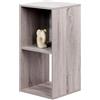 PACHIRA E-Commerce Pachira - Libreria a 2 cubi, in legno, impilabile, autoportante, per libri, CD, vestiti, per soggiorno, camera da letto, corridoio, ufficio