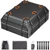 SOTISI Rooftop Cargo Carrier, impermeabile per auto in PVC resistente, 21 piedi cubi, adatto per tutti i veicoli senza scaffali, con topper antiscivolo, cinghie riformate, 6 ganci per portiere e