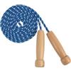 Vxiwscy Corda per saltare per bambini e ragazze, Skipping Rope Corda da 260 cm in blu, corda di salto in cotone di alta qualità, regolabile, per corda per saltare, regalo e attività fisica Jumping Rope