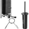 AHTAPFON Gym Pin Extender with 1 x Spring Clip,Weight Stack Pin,Weight Extender Pin,Fits ADD 2 Weight Plates for Cable Machine,Fitness Equipment for Gym Home (200mm-10×110mm)