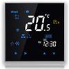 BecaSmart 3000 Serie Termostato Programmabile Quattro Tubi per Climatizzatore Ventilconvettore con Connessione WiFi per Supporto Intelligent Voice (Quattro tubi, Nero(WIFI))