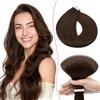 SEGO Pro Extension Capelli Veri Biadesivo 10pz 30cm #4 Marrone Medio Extension Biadesive Capelli Veri Lisci Remy Tape in Hair Extension (10g)