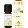 FLORA Olio Essenziale Lavanda Ibrida 20 ml - 100% Puro BIO-CODEX - Distillazione a Vapore - Profumo Rilassante - Diffusore, Profumatore Ambienti - Integratore alimentare
