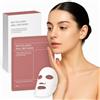 Pflarosa Maschera viso idrogel al collagene - 5 pezzi Biologico collagene maschera per la notte - Idratante anti-invecchiamento - Cura della pelle coreana - Per tutti i tipi di pelle