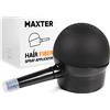 Maxter Applicatore Fibre Capelli, Pompetta Spray Diffusore per Flacone | Spruzzino Dosatore di Precisione per Microfibre su Calvizie, Diradamento e Attaccatura, Hair Fiber Applicator