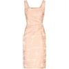 APART Fashion Jacquard Etuikleid Vestito, Rosa, 48 Donna