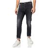 Timezone Slim DwyaneTZ Pantaloni Eleganti da Uomo, Grafite Black Wash, 44 IT (30W/32L)