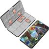 doepeBAE Custodia per Schede di Gioco, Custodie Giochi Switch, Switch Game Card Case, Scatola per Carte con Fodera in Silicone, Con 24 Slot per Cartucce di Gioco e 24 Slot per Schede SD (24G)