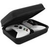 GEEKRIA Borsa da viaggio per due controller compatibile con Sony PS5 DualSense, DualShock 2/4, Xbox One, Series X, 8BitDo Pro2, custodia protettiva con tasca interna in rete