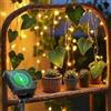 Aigostar Luci Solari da Giardino, 3M+1M*1M Catena Luminosa Solare con 70 LED Edera Artificiale, IP65 Luci da Esterno per Balcone, Pareti, Terrazzo e Gazebo, 8 Modalità
