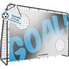 HUDORA Porta da calcio Trainer con parete per goal - porta robusta da esterno per bambini e adulti - con due fori bersaglio rinforzati - Porta impermeabile per training e divertimento - goal