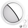 Bnlei Localizzatore Smart Air Tracker Tag Compatibile Apple Dov'è (solo iOS) Batteria di Ricambio Inclusam, Adatto per Chiavi, Portafoglio, Auto, Bici, Cane, Gatto (Bianco, Confezione da 1)