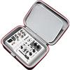 RLSOCO Custodia per Yamaha AG06/AG06MK2/AG03/AG03MK2/ MG06X/MG06 Mixer Audio - per Mackie 402VLZ4 Miscelatore (Nero)
