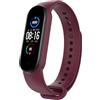 BYISYUE Cinturino per Xiaomi Smart Band 7 / Mi Band 6 / Band 5 / Band 4 / Band 3, Silicone Sport Bracciali Cinturini di Ricambio per Amazfit Band 5
